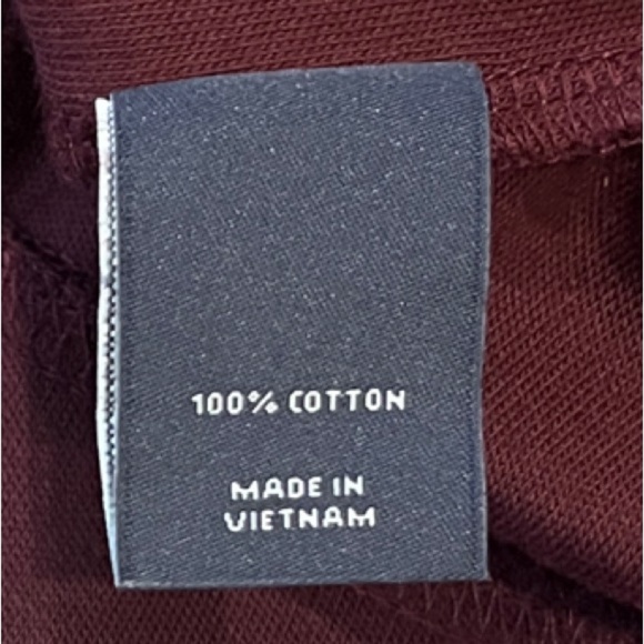 Hart Schaffner Marx XXL Men's Maroon Quarter Zip-Up Sweater - Picture 8 of 11